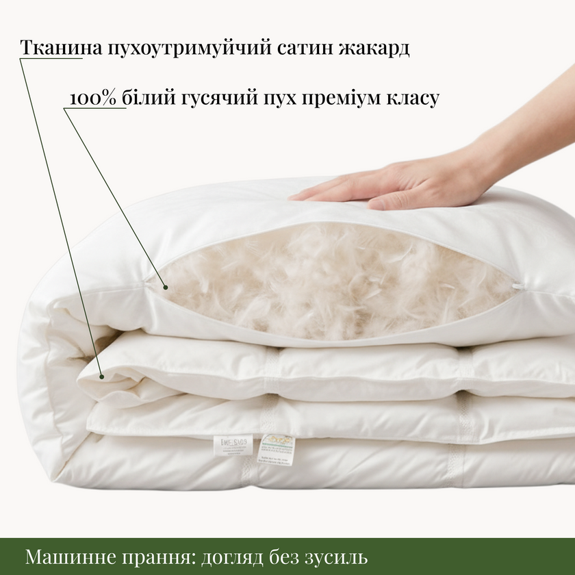 Пухова ковдра Еліта